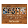 Personalized Bestie Photo Collage Canvas, Custom Bestie Gifts, Best Gift For Best Friend – Best Personalized Gifts For Everyone