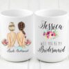 Personalized Bridesmaid Mug  Wedding party gifts