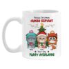 Personalized Christmas Gift From Tiny Furry Overlord Mug