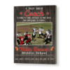 Personalized Coach Gift For Football, Coach Appreciation Gift, Football Coach Thank You Photo Gift Print