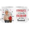 Personalized Congrats On Being My Husband Mug