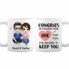 Personalized Couple Decide To Keep You Mug