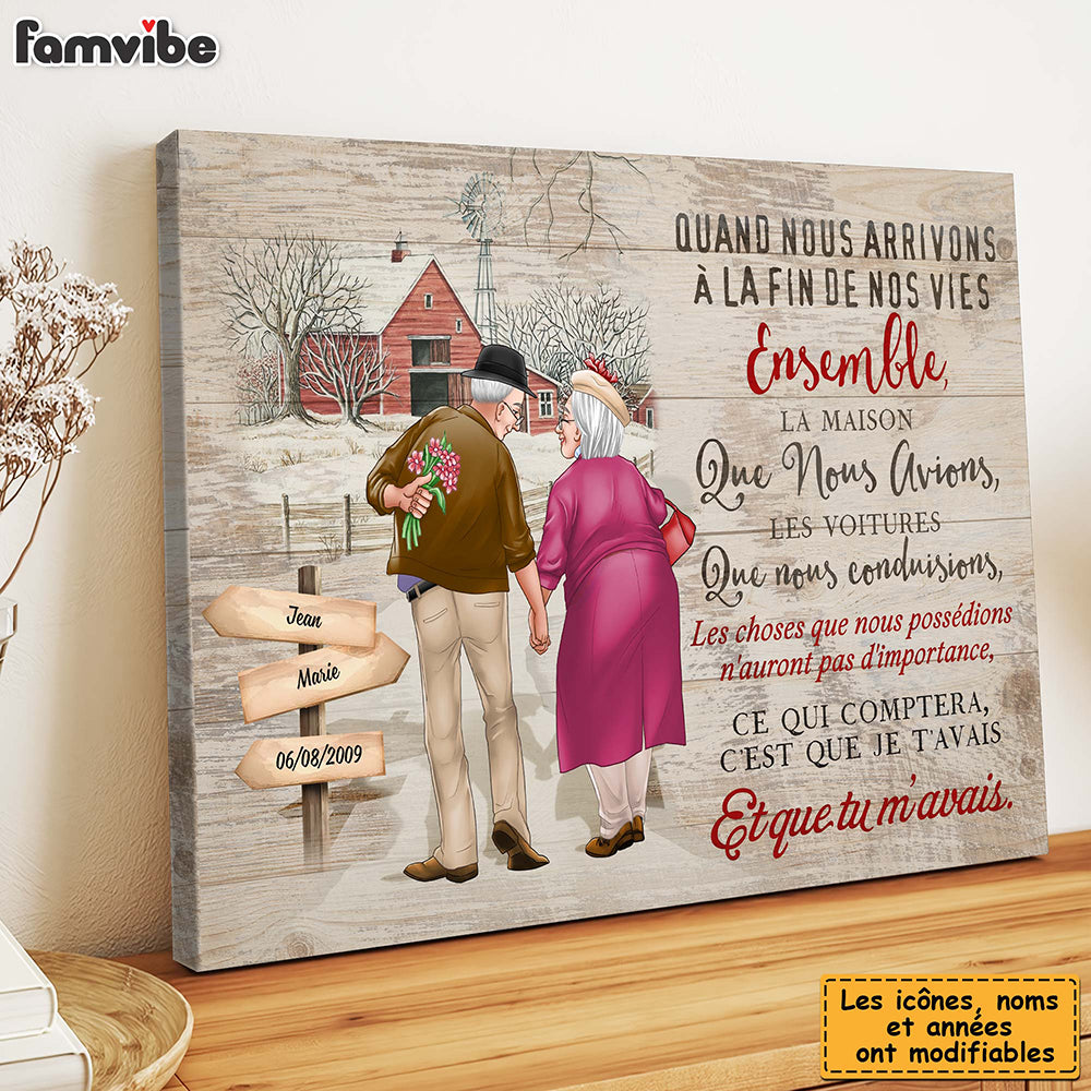Personalized Couple French Quand Nnous Arrivons A La Fin De Nos Vies Ensemble Canvas Personalized Couple French Quand Nnous Arrivons A La Fin De Nos Vies Ensemble Canvas
