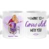 Personalized Couple Gift Grow Old With You Mug