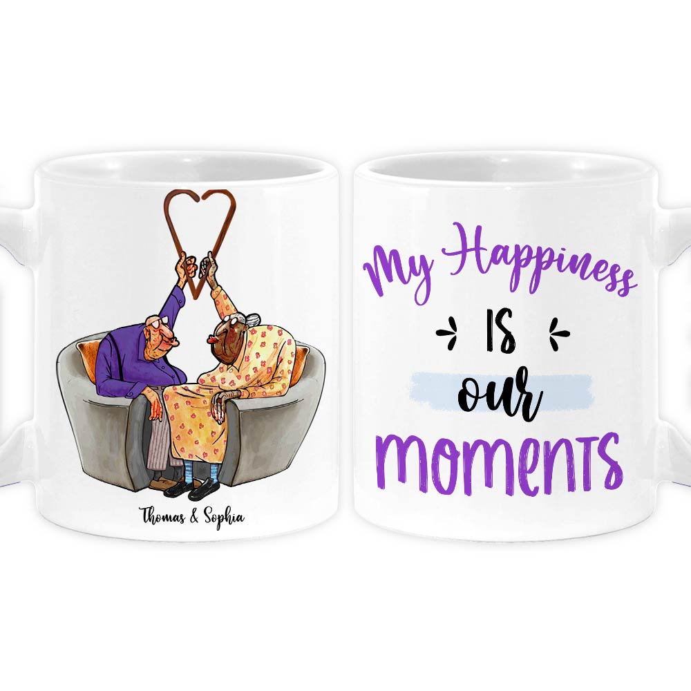 Personalized Couple Gift My Happiness Mug Personalized Couple Gift My Happiness Mug