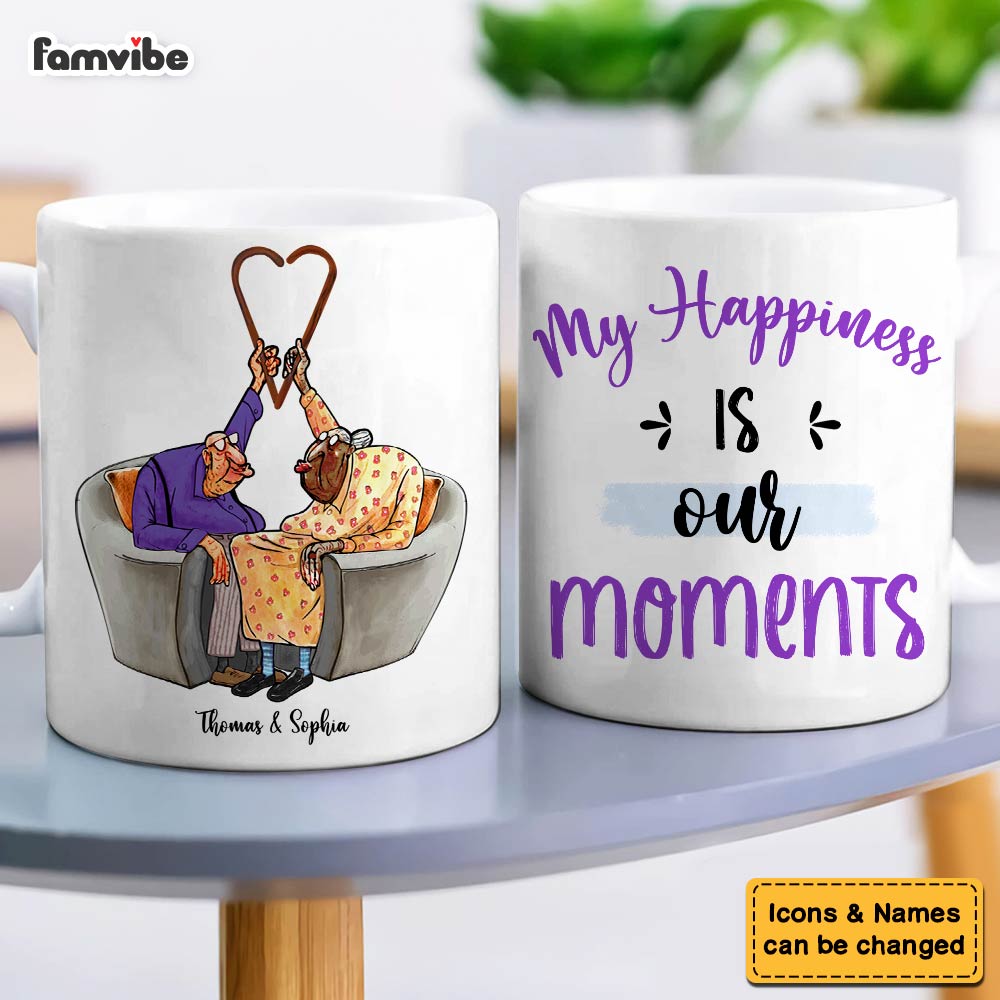 Personalized Couple Gift My Happiness Mug Personalized Couple Gift My Happiness Mug