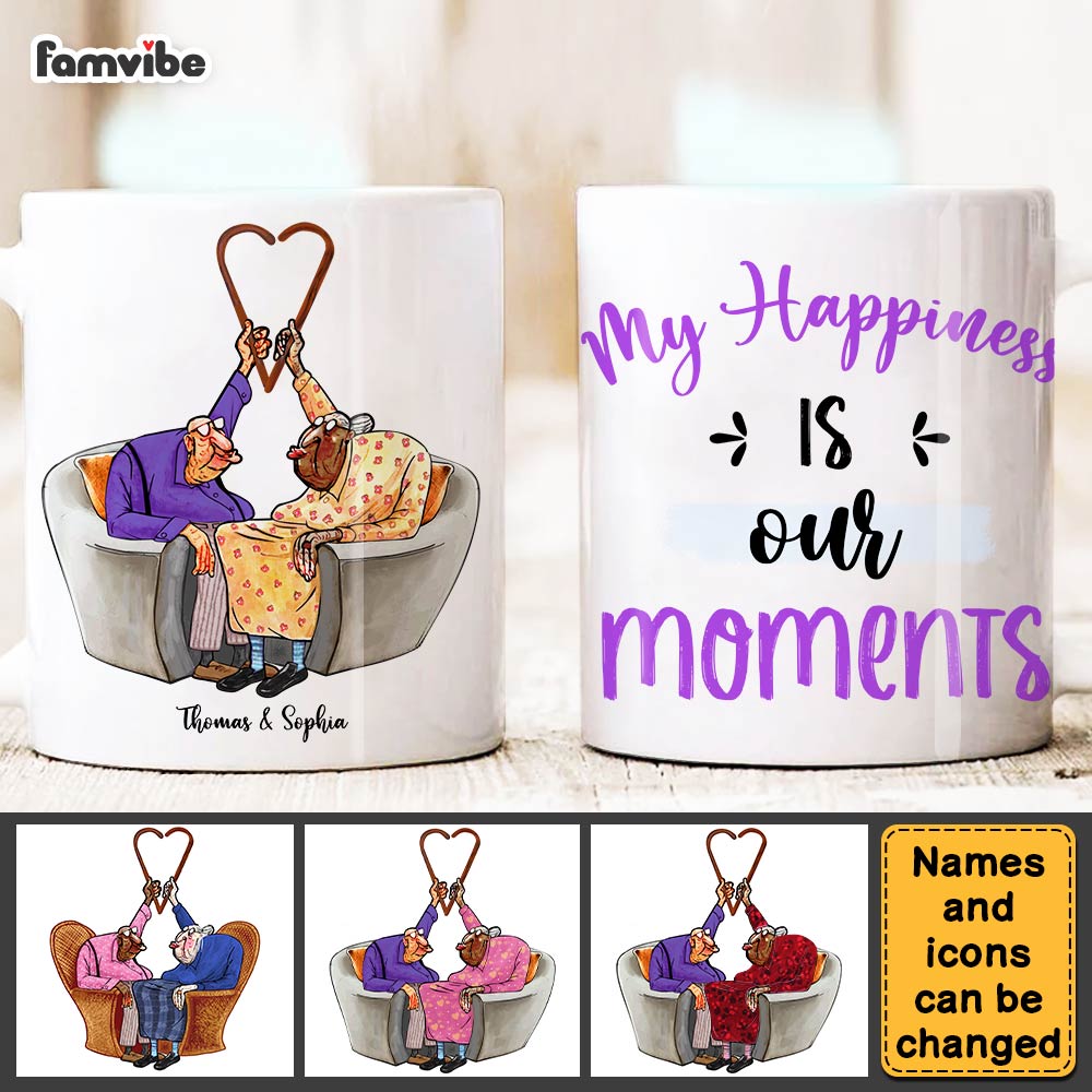 Personalized Couple Gift My Happiness Mug Personalized Couple Gift My Happiness Mug