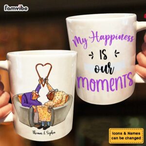 Personalized Couple Gift My Happiness Mug 4