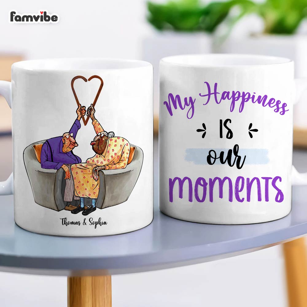 Personalized Couple Gift My Happiness Mug Personalized Couple Gift My Happiness Mug