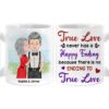 Personalized Couple Gift There Is No Ending To True Love Mug