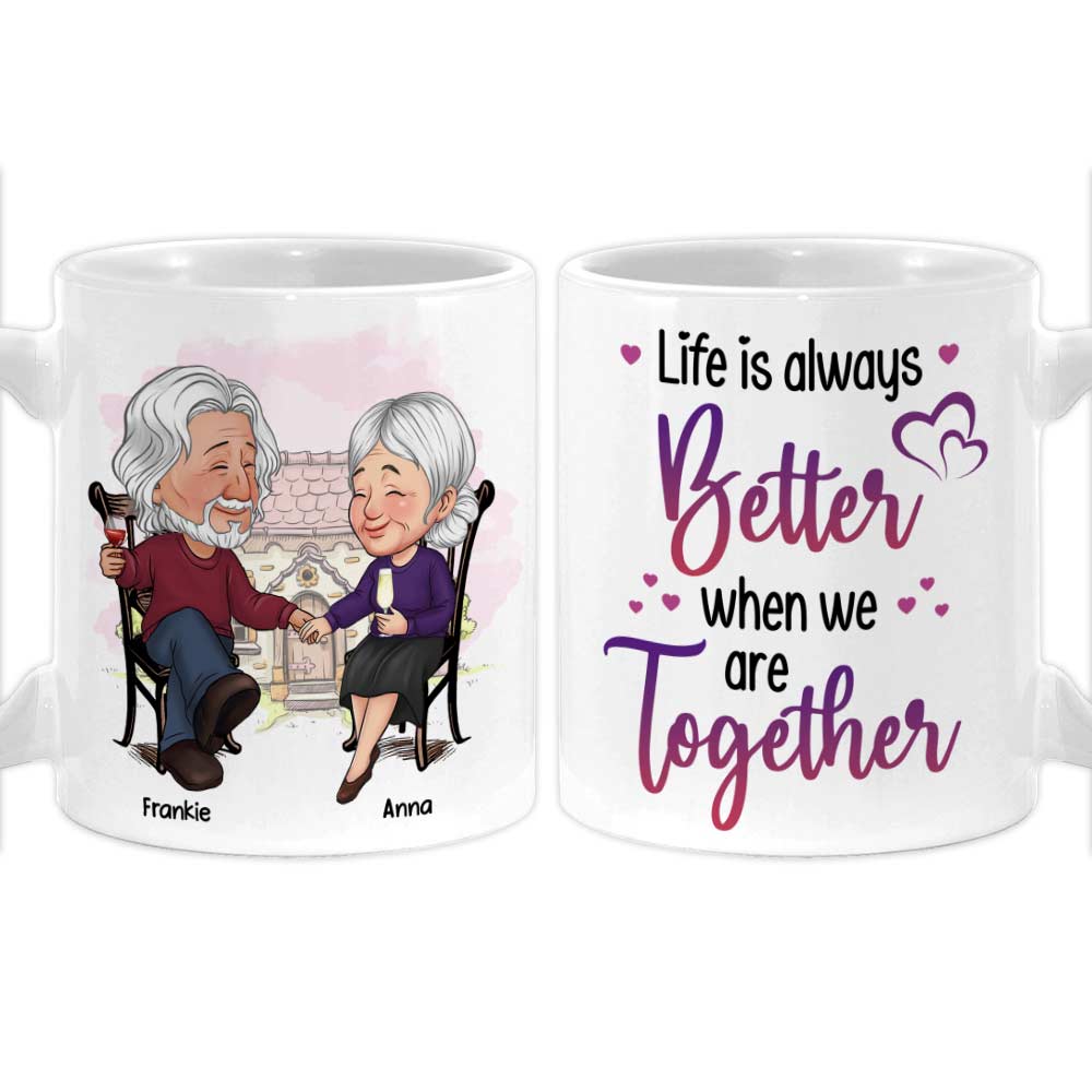 Personalized Couple Gift We Are Together Mug Personalized Couple Gift We Are Together Mug