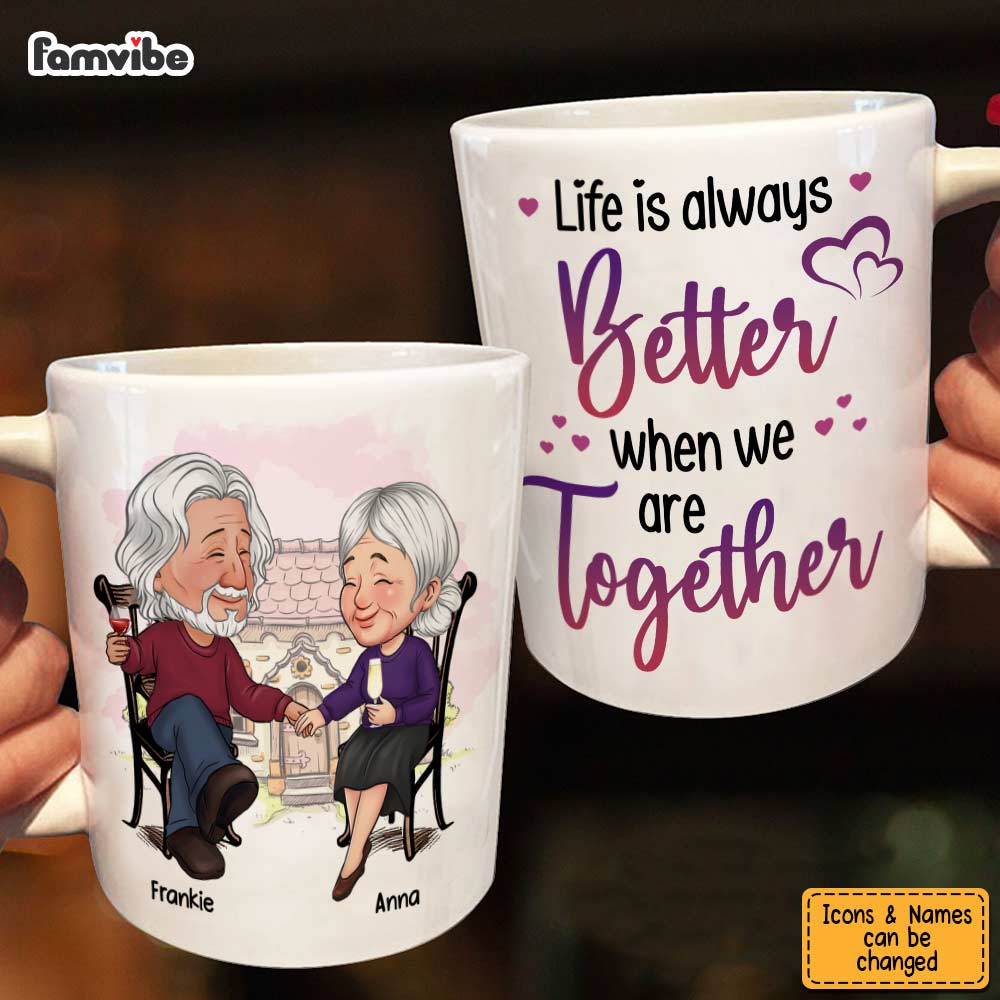 Personalized Couple Gift We Are Together Mug Personalized Couple Gift We Are Together Mug