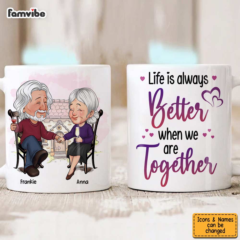 Personalized Couple Gift We Are Together Mug Personalized Couple Gift We Are Together Mug