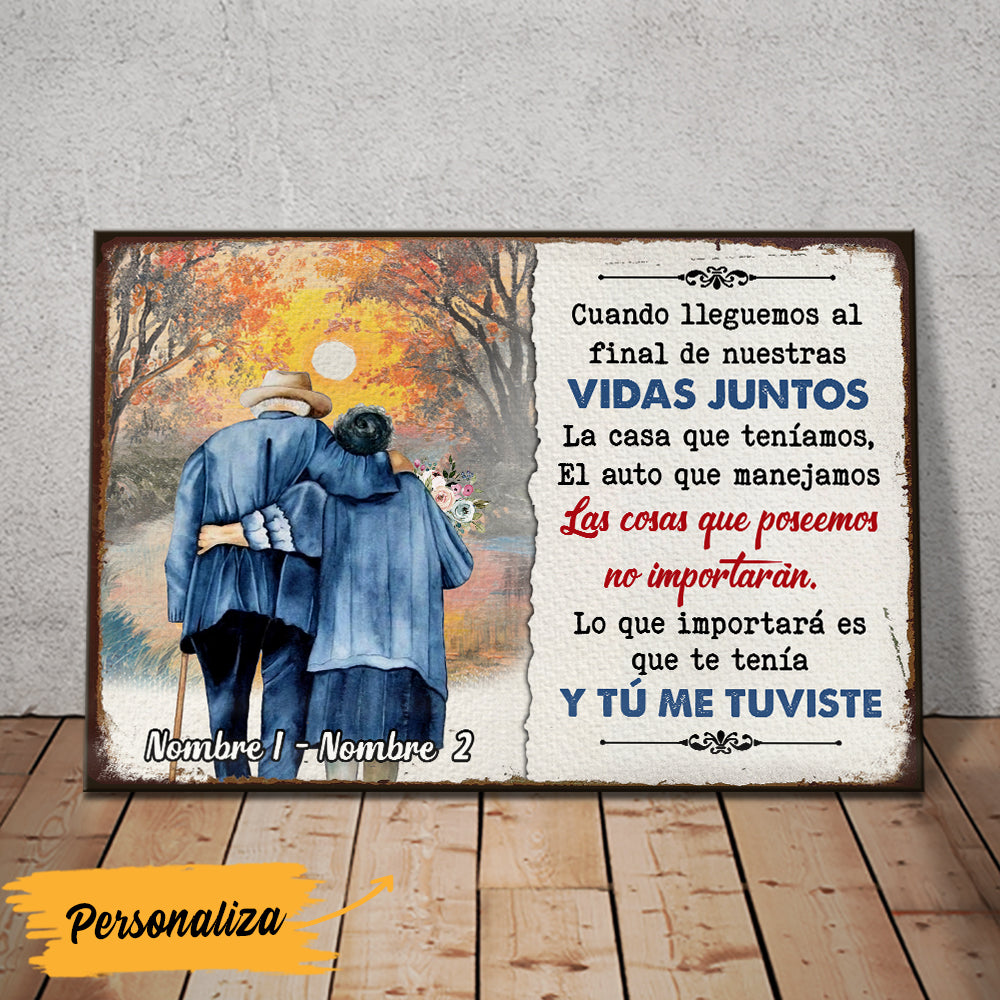 Personalized Couple I Had You Spanish Canvas Personalized Couple I Had You Spanish Canvas