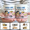 Personalized Couple You Me And The Dog Mug