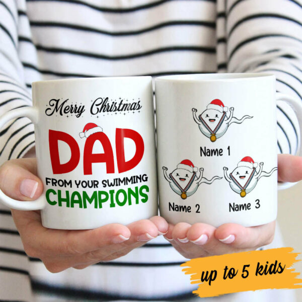 Personalized Dad Champion Mug