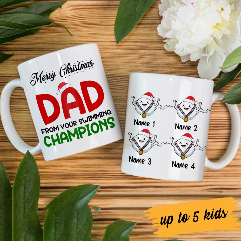 Personalized Dad Champion Mug Personalized Dad Champion Mug