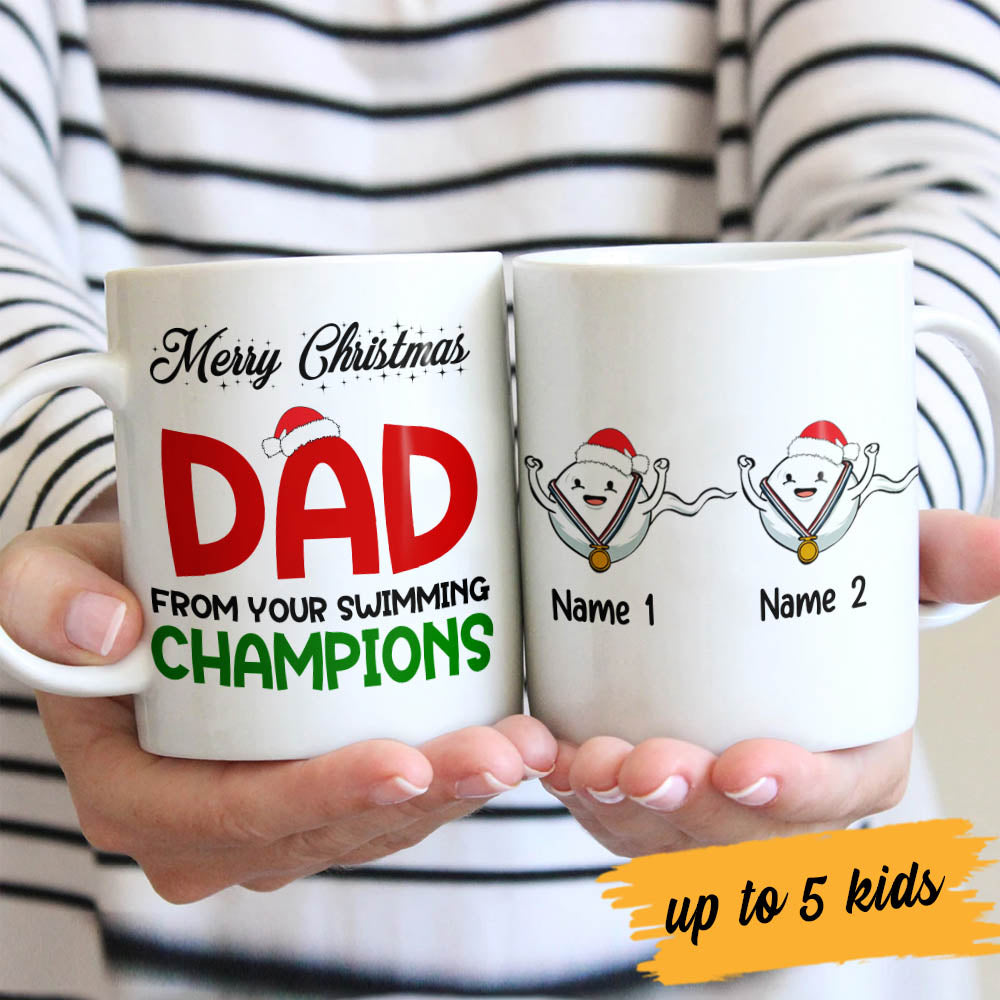 Personalized Dad Champion Mug Personalized Dad Champion Mug