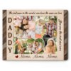 Personalized Daddy Photo Gift, Fathers Day Gifts For Dad From Kids, You Are The Best Dad Ever Canvas – Best Personalized Gifts For Everyone