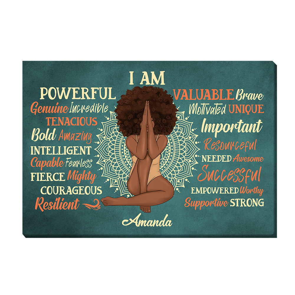 Personalized Daughter Affirmation Sun, Positive, Motivating, Self-Esteem Building Canvas Personalized Daughter Affirmation Sun, Positive, Motivating, Self-Esteem Building Canvas