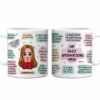 Personalized Daughter Mental Health Daily Affirmations Coffee Cup Mug