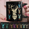 Personalized Deer Hunting Buckin Grandpa Mug