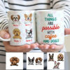 Personalized Dog All I Need Mug