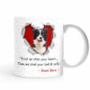 Personalized Dog Cat Photo Stealing Heart Mug