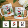 Personalized Dog First Christmas Mug