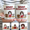 Personalized Dog Mom Cane Italian Mug