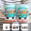 Personalized Dog Mom Easter Truck Mug