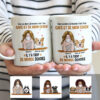 Personalized Dog Mom Peopley French Chien Chienne Mug