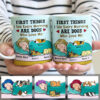 Personalized Dog Who Loves Me Mug