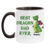 Personalized Dragon Dad Mug