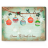 Personalized Family Christmas Wall Art, Custom Christmas Welcome Sign, Family Christmas Decoration Gifts – Best Personalized Gifts For Everyone