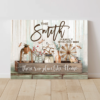 Personalized Family Name Sign There’s No Place Like Home Wall Art Gift For Family – Best Personalized Gifts For Everyone