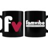 Personalized Famvibe Black Mug