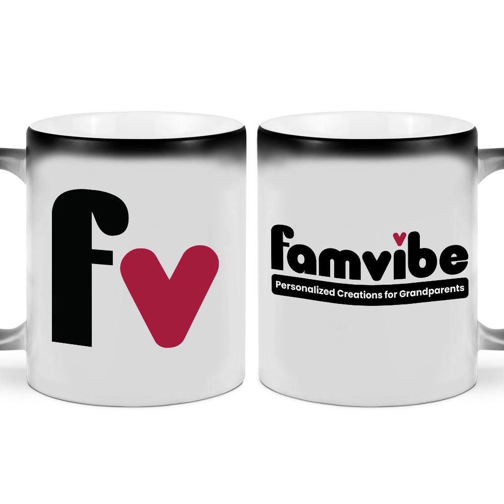 Personalized Famvibe Color Changing Mug Personalized Famvibe Color Changing Mug