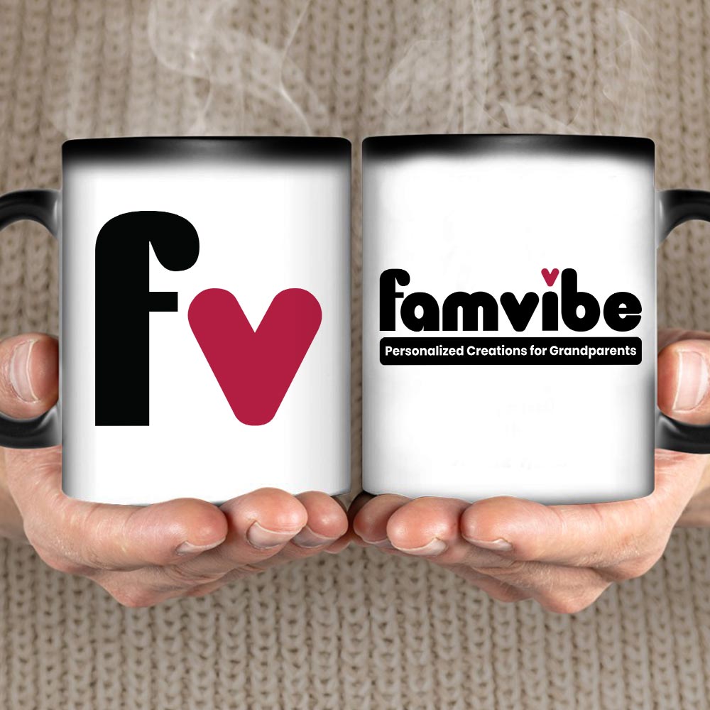 Personalized Famvibe Color Changing Mug Personalized Famvibe Color Changing Mug
