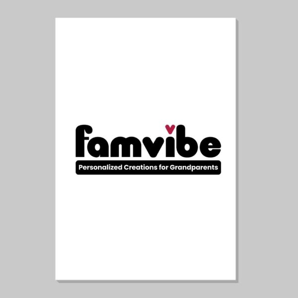 Personalized Famvibe Portrait Canvas