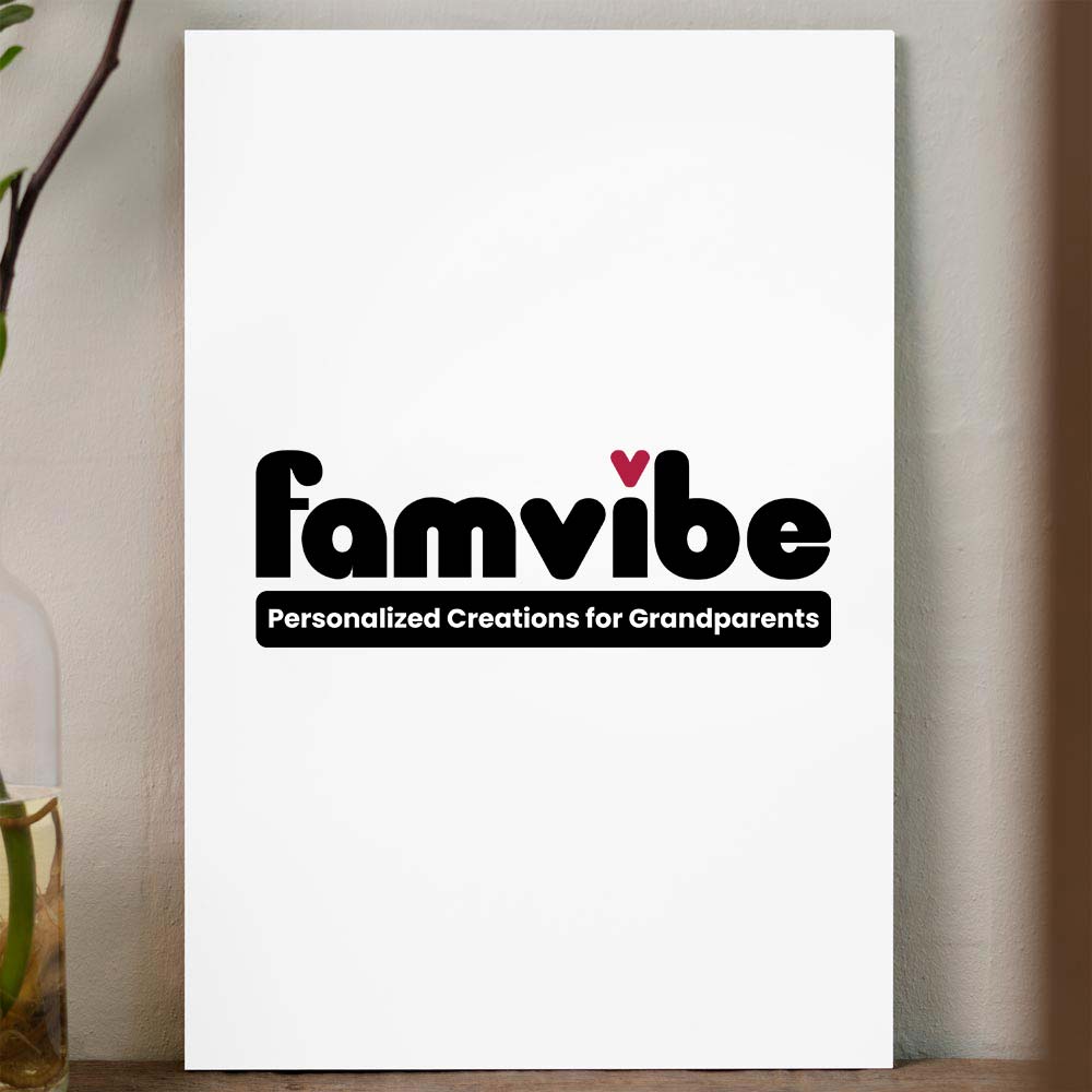 Personalized Famvibe Portrait Canvas Personalized Famvibe Portrait Canvas