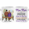Personalized French Couple L’etincelle Dans Mes Yeux Mug