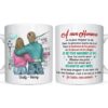 Personalized French Couples Gift Car Mon Bonheur, C’est A Toi Que Je Le Dois Mug