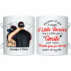 Personalized Gift For Couple Smile A Little Harder Mug