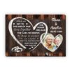 Personalized Gift For Couple The End Of Our Life Together Upload Photo Canvas