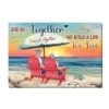 Personalized Gift For Couple We Build A Life We Love Canvas