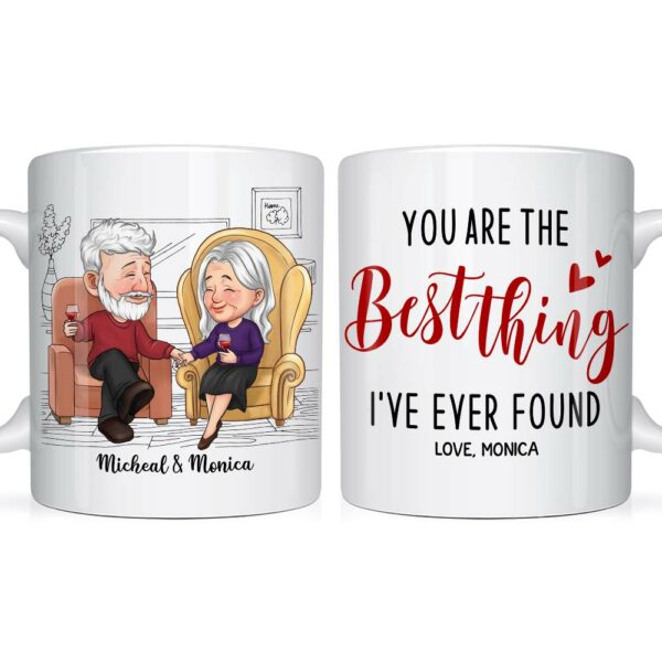 Personalized Gift For Couple You Are The Best Thing I’ve Ever Found Mug