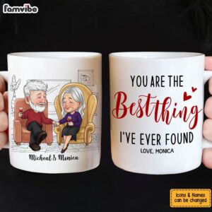Personalized Gift For Couple You Are The Best Thing Ive Ever Found Mug 3