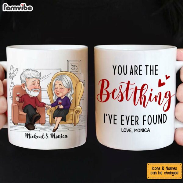 Personalized Gift For Couple You Are The Best Thing I’ve Ever Found Mug
