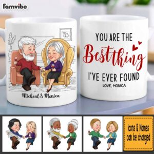 Personalized Gift For Couple You Are The Best Thing Ive Ever Found Mug 4